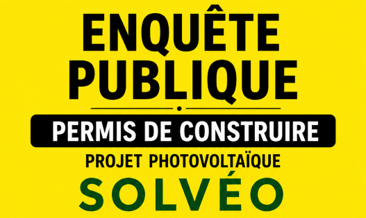 Enquête publique - Solvéo